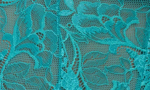 Oh La La Cheri Aliyah Underwire Lace G-string Teddy In Tropical Green