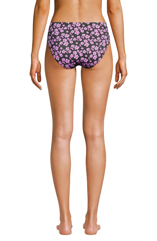 LANDS' END LANDS' END CHLORINE RESISTANT MID RISE CLASSIC BIKINI BOTTOMS