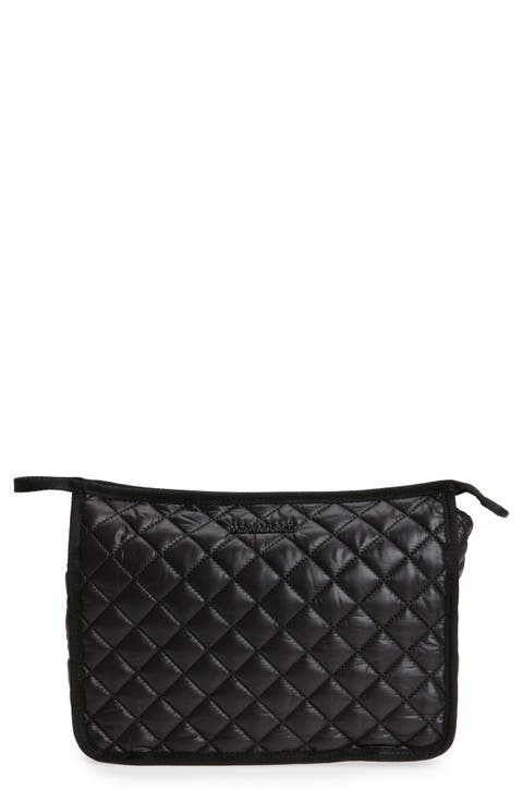 Metro Quilted Nylon Clutch