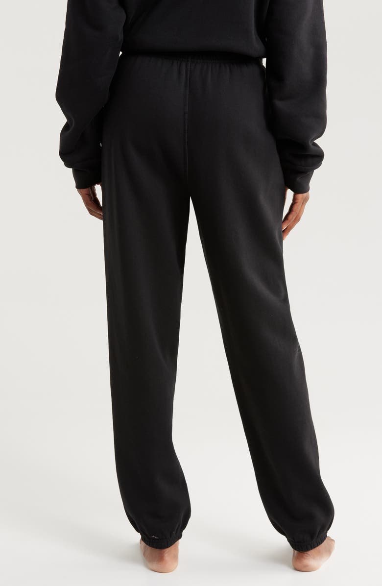 Lunya Silksweats<sup>™</sup> Reversible Pajama Joggers, Alternate, color, Immersed Black