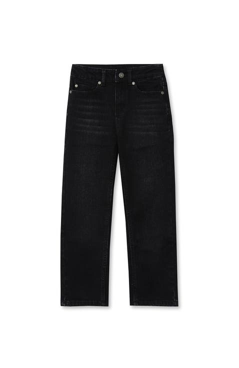 Boys 5 Pocket Iron Knee Lined Jeans
