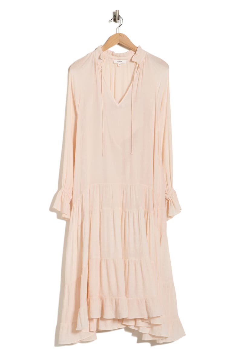 Autumn Dress, Alternate, color, ROSEWATER