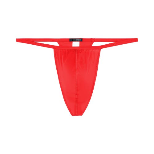HOM Plume G-string in Red 