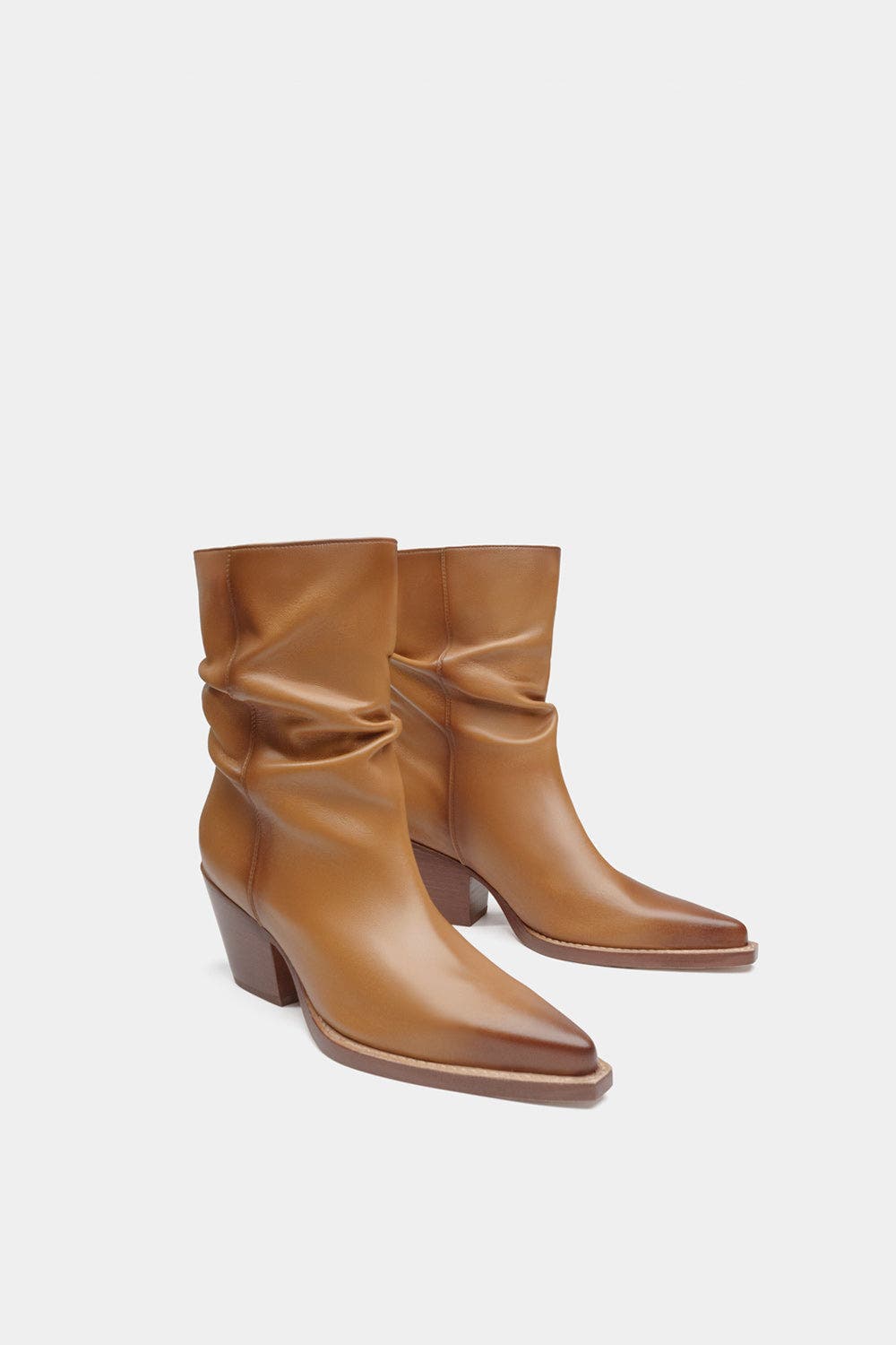 Dante Soft Leather Ankle Boots Gadot, Alternate, color, Brown