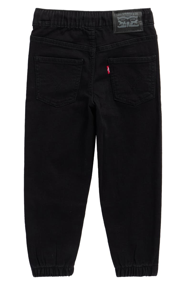 Levi's Kids' Denim Joggers, Alternate, color, Black Stretch