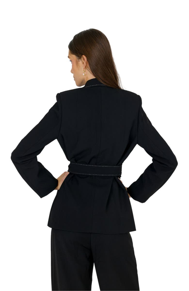 AKALIA Yena Blazer with Belt, Alternate, color, 
