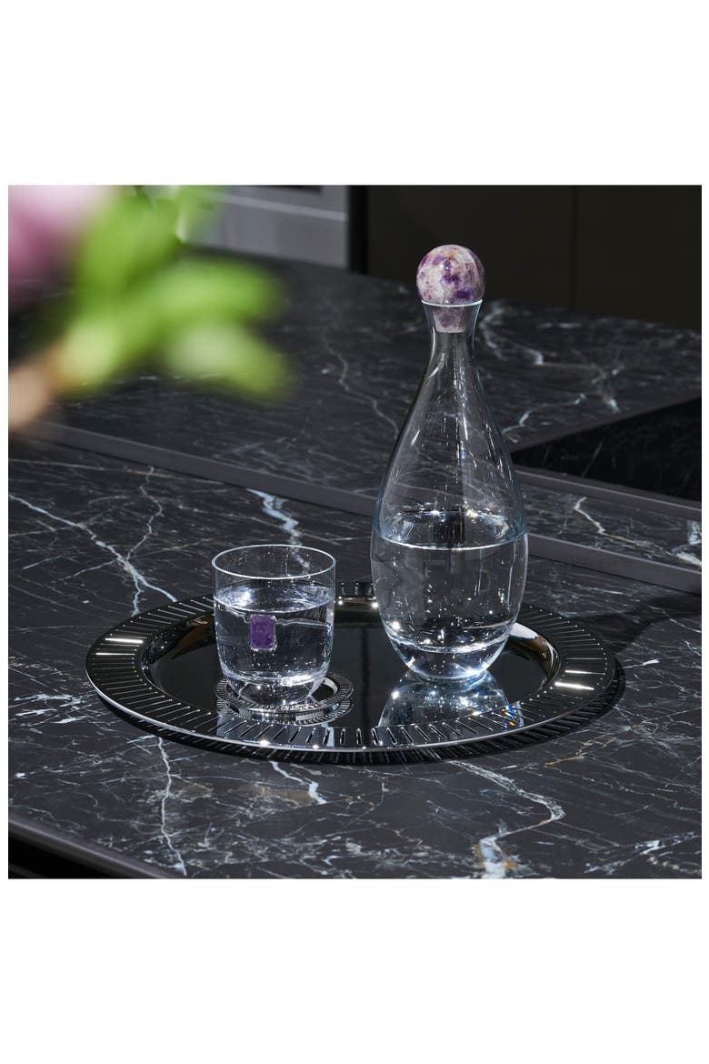 Elevo Crystal Decanter, Alternate, color, AMETHYST