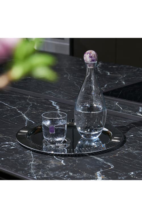 Anna New York Elevo Crystal & Cape Amethyst Decanter In Amethyst