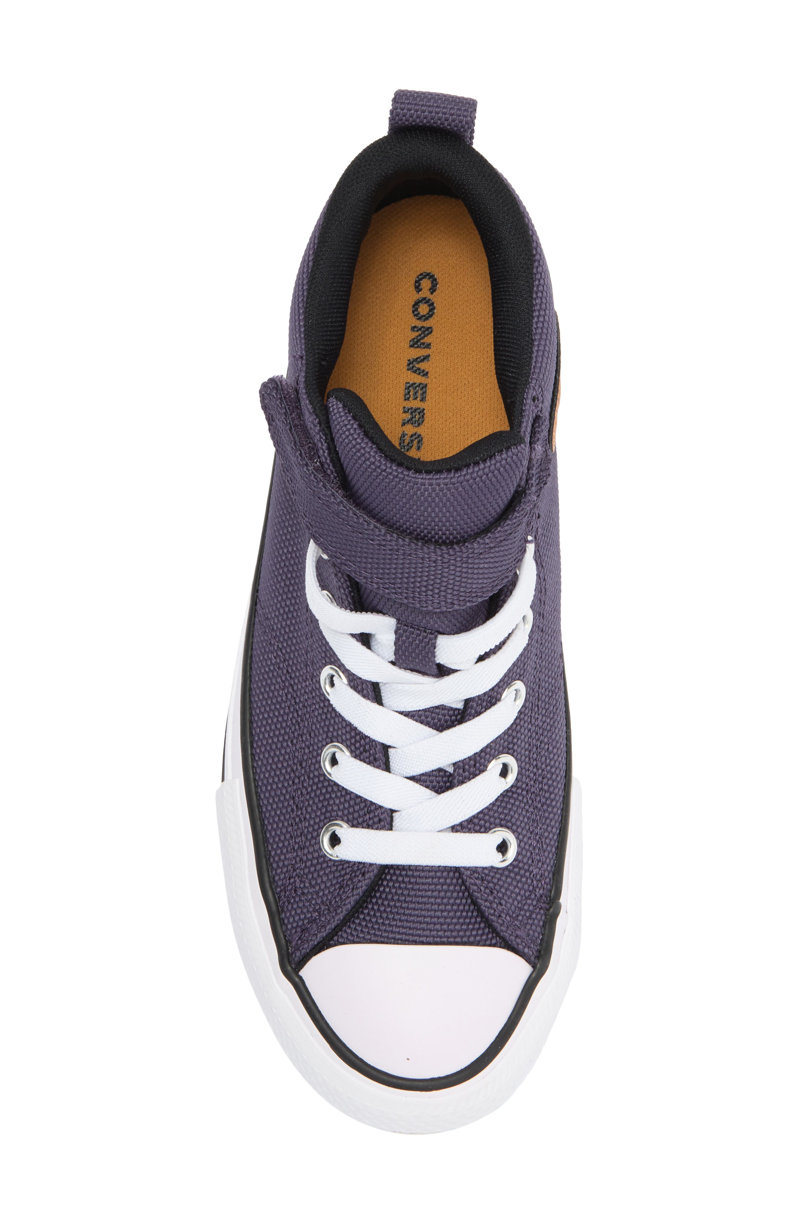 Converse Kids' Malden Street Mid Sneaker, Alternate, color, Shadow Purple