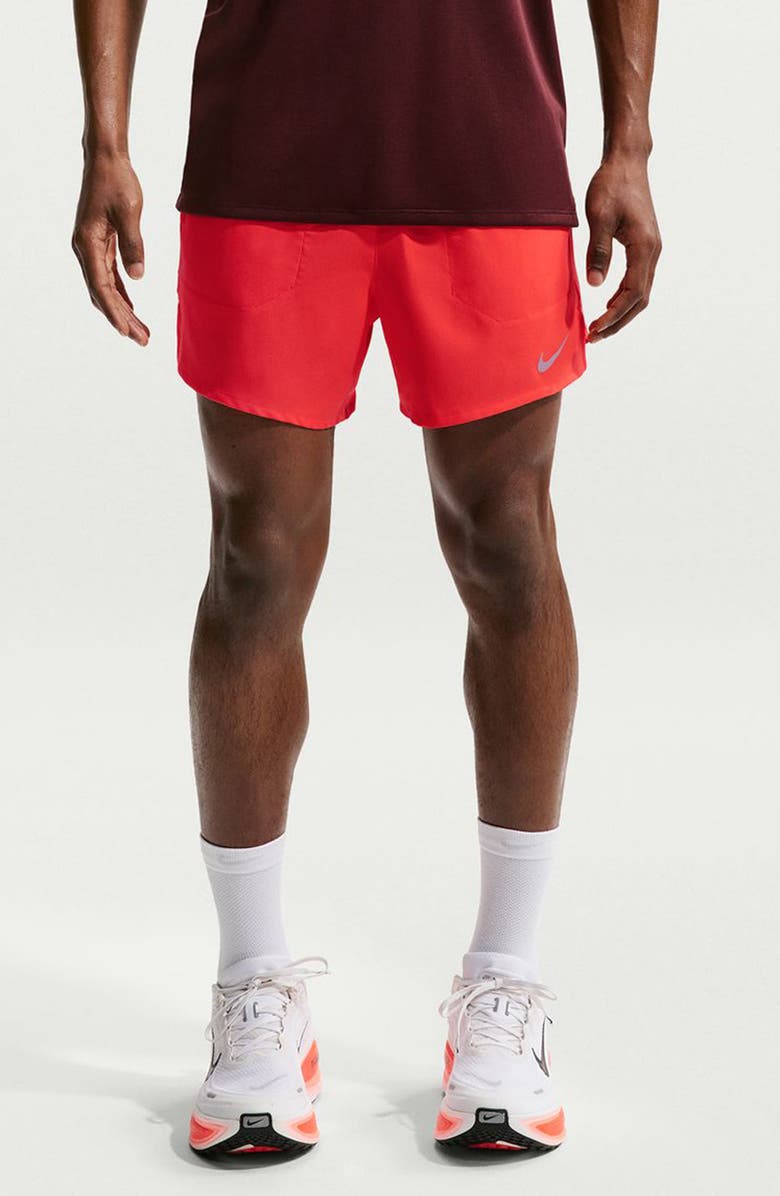 Nike Dri-FIT 5-Inch 2-in-1 Running Shorts, Main, color, Light Crimson