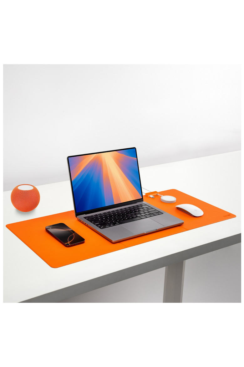 WorkPad with Magnetic Cable Manager, Alternate, color, Orange
