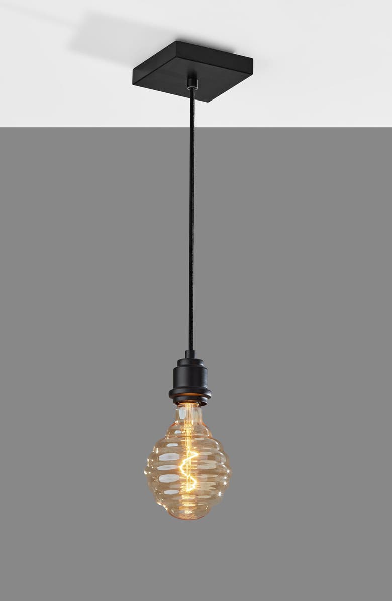 ADESSO LIGHTING Wren Pendant Light, Alternate, color, Black