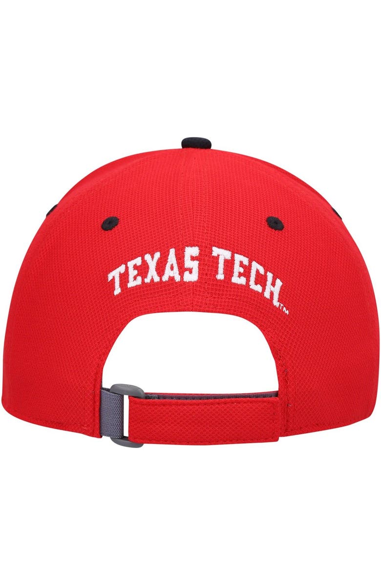 Under Armour Men's Under Armour Red Texas Tech Red Raiders Blitzing Accent Performance Adjustable Hat, Alternate, color,