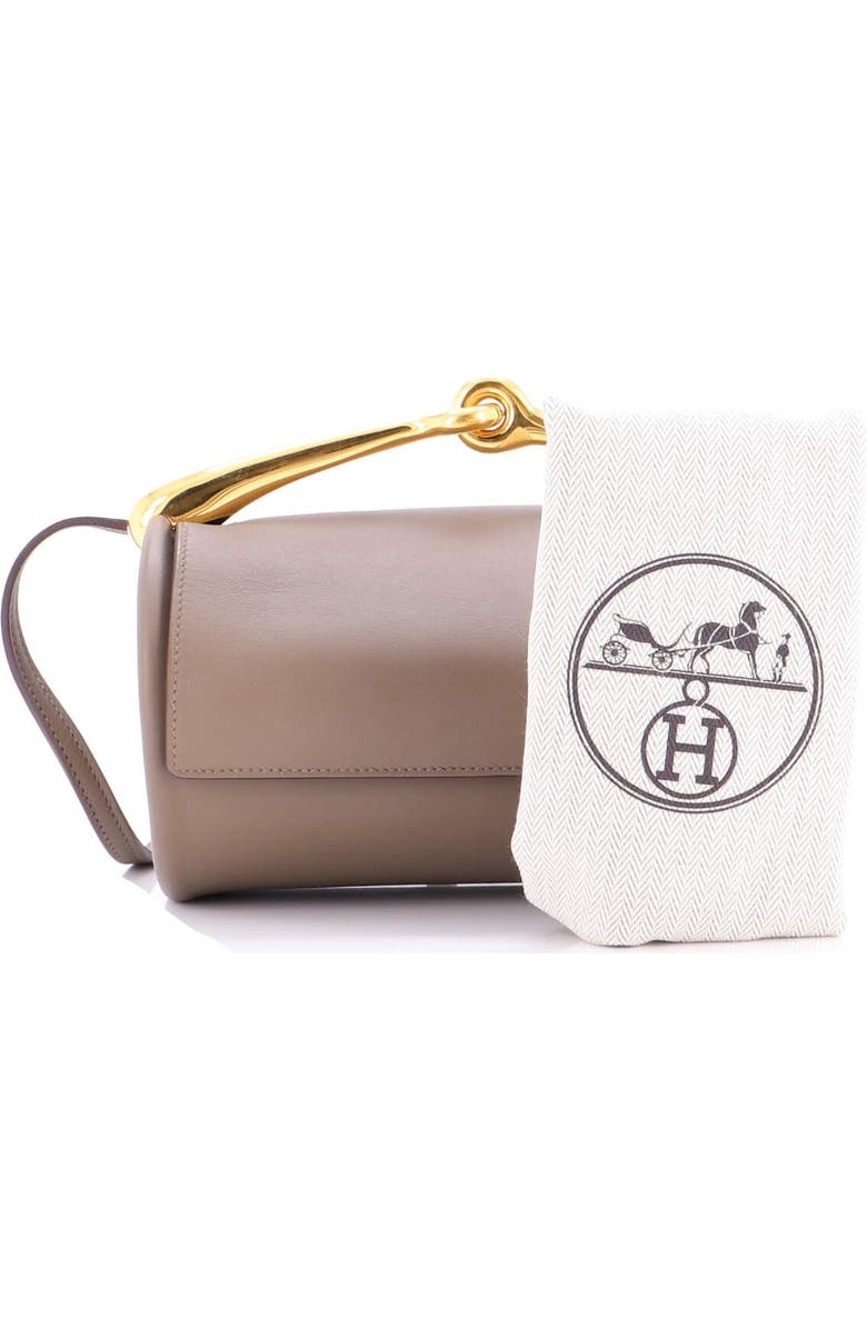 Pre-Owned Hermes Maximors Top Handle Bag Swift, Alternate, color, Etoupe