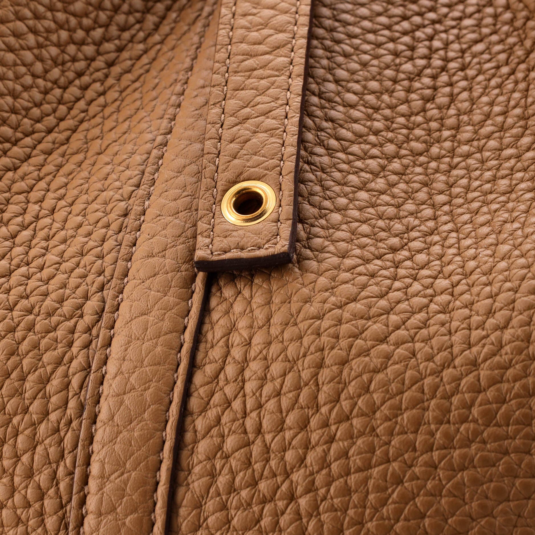 Pre-Owned Hermes Picotin Lock Bag Clemence MM, Alternate, color, Biscuit