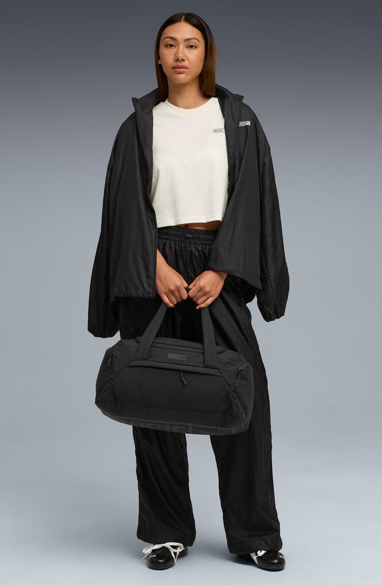 PUMA x Rosé Relaxed Fit Crop T-Shirt, Alternate, color, Warm White