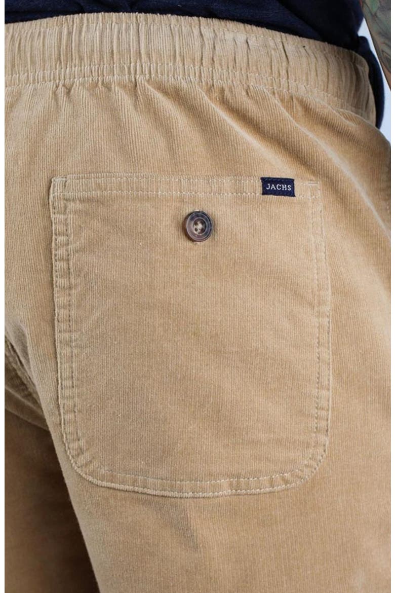 Stretch Corduroy Pull-On Shorts, Alternate, color, KHAKI