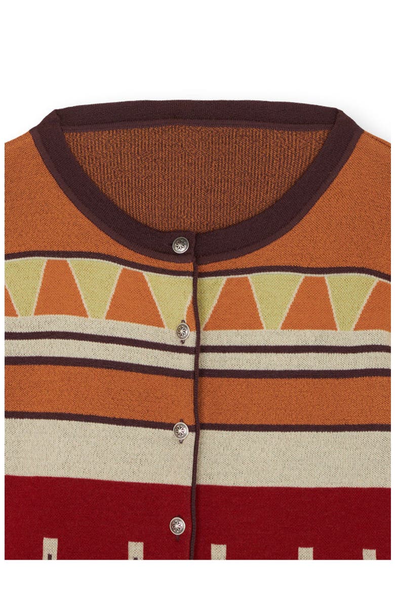 Pattern Cardigan, Alternate, color, Multicolor