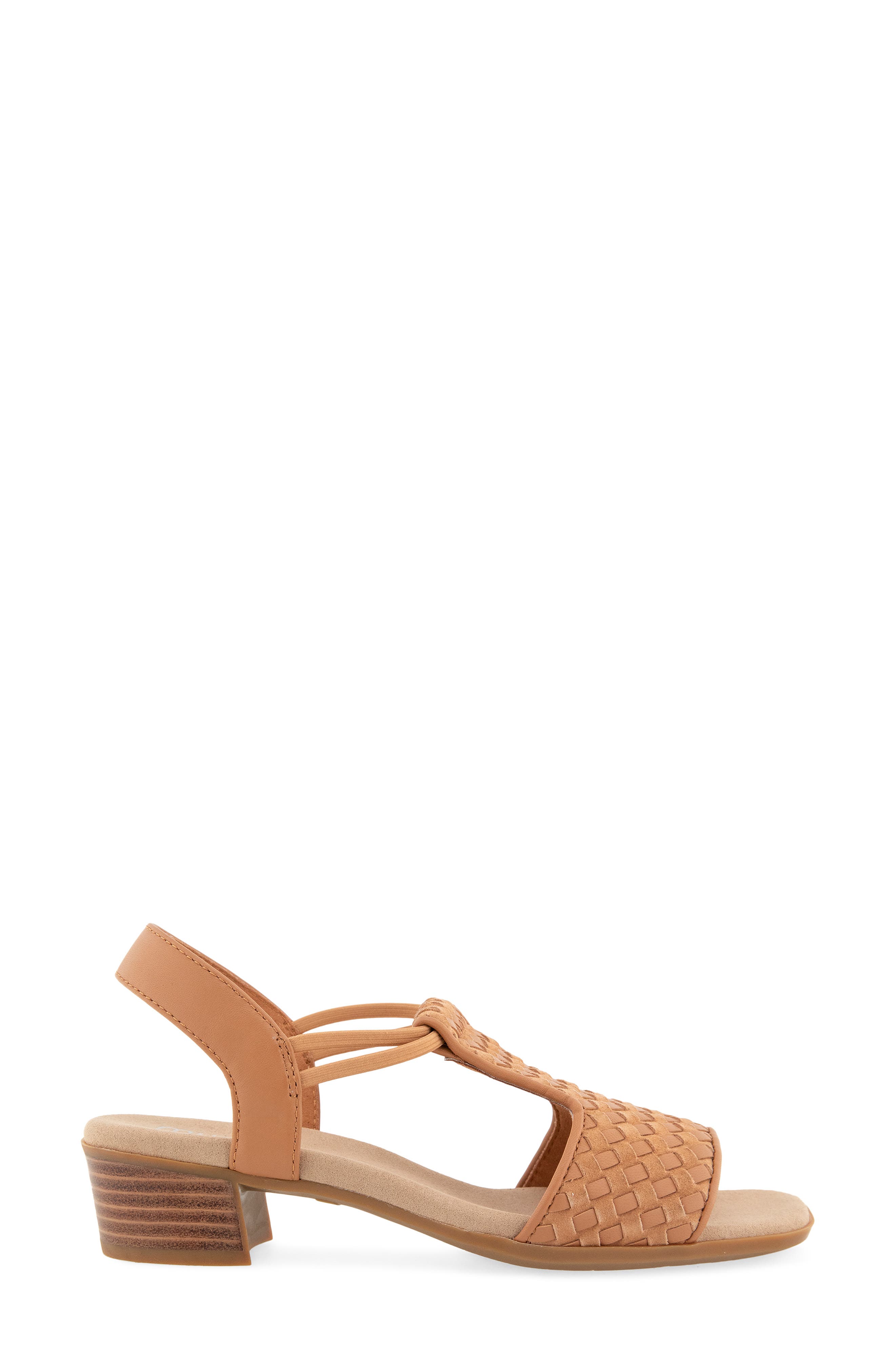 Susan Sling Back Sandal, Alternate, color, TAN WOVEN LEATHER
