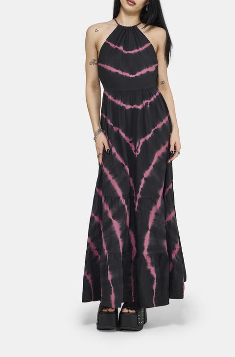 Noxielle Tie Dye Maxi Dress