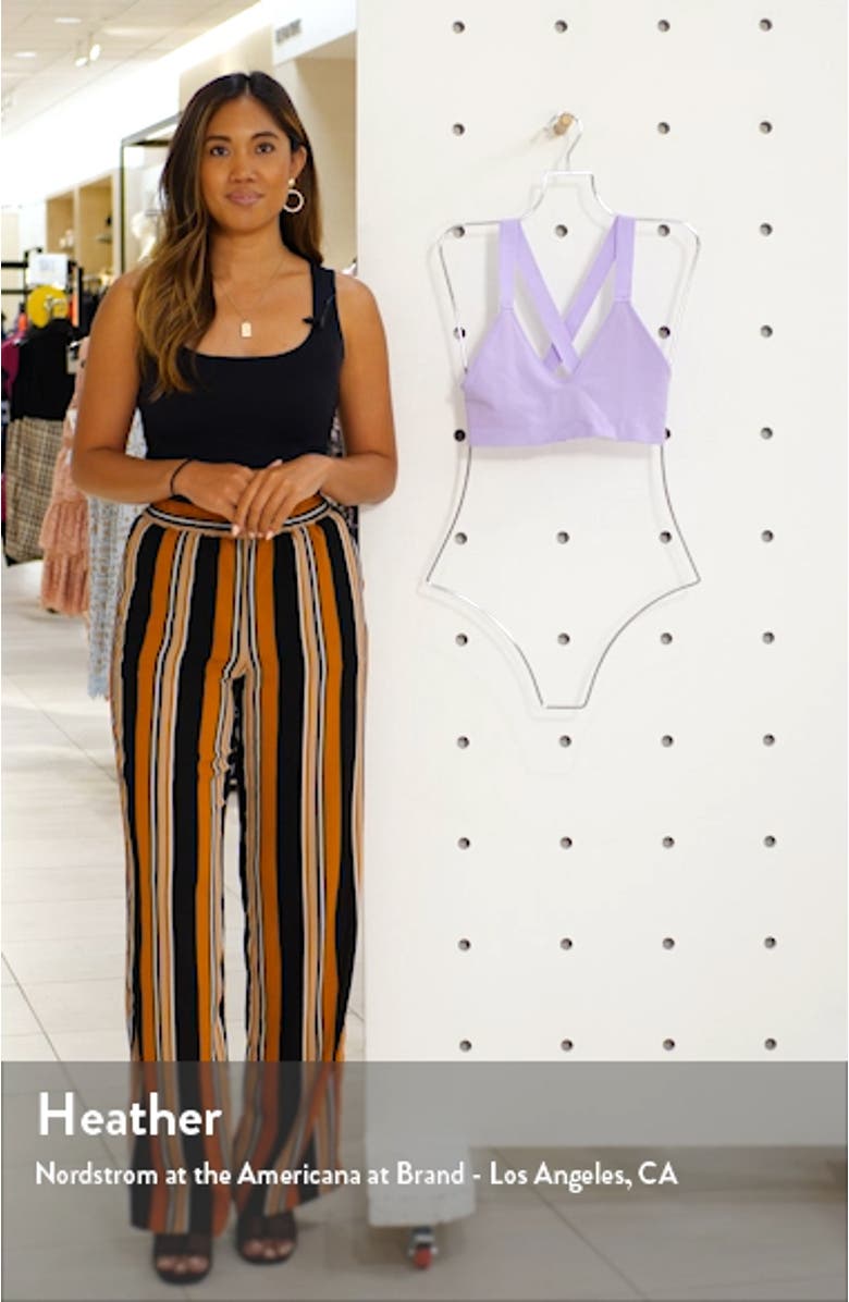 x Claudia Sulewski Cross Strap Bralette, sales video thumbnail