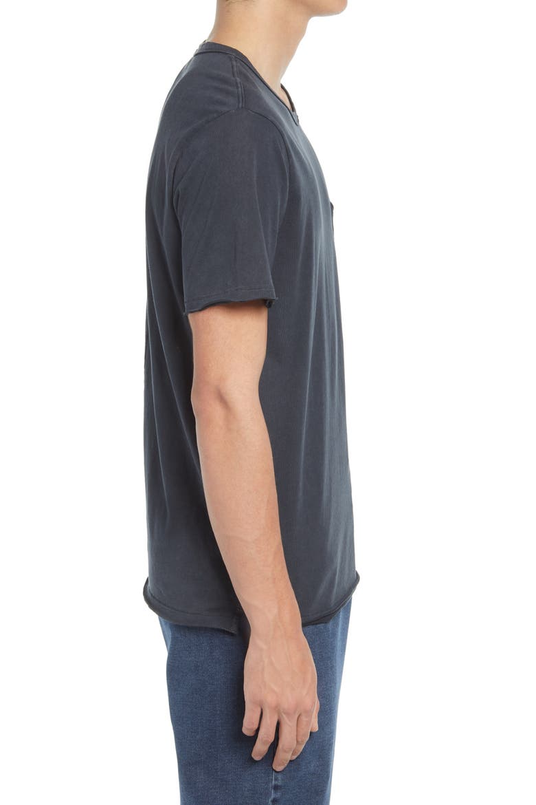 Miles Organic Cotton Pocket T-Shirt, Alternate, color, DARK GREY