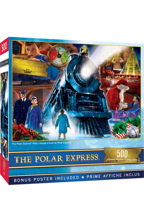 Polar Express Ride 500pc Glitter Puzzle
