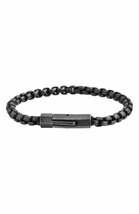 GEOFFREY BEENE Box Chain Bracelet