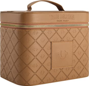Large Cosmetic Case with Mirror