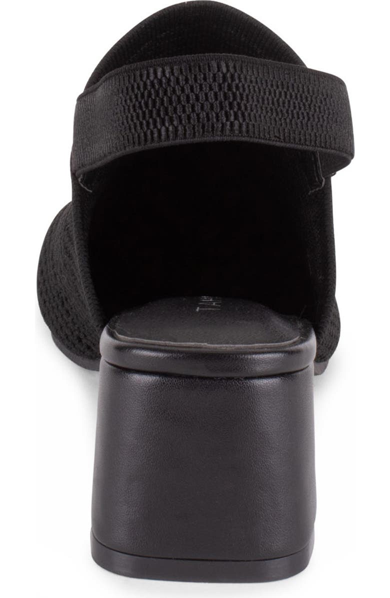 Tahari Acropolis Slingback Mule, Alternate, color, Black