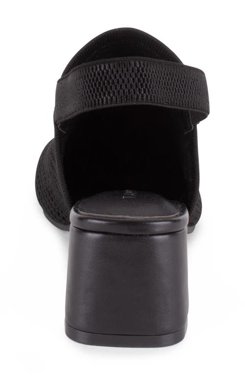 Tahari Acropolis Slingback Mule In Black