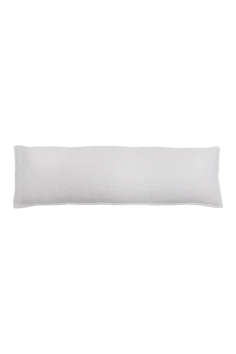 Montauk Body Pillow, Main, color, WHITE