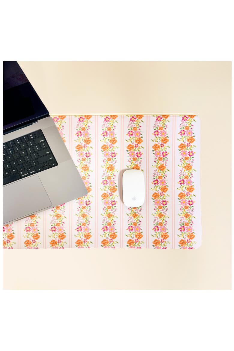 Style Station Desk Mat, Alternate, color, PETAL PARADE PINK