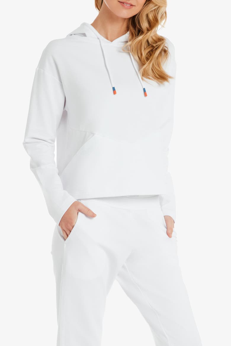 Hoodie, Alternate, color, White