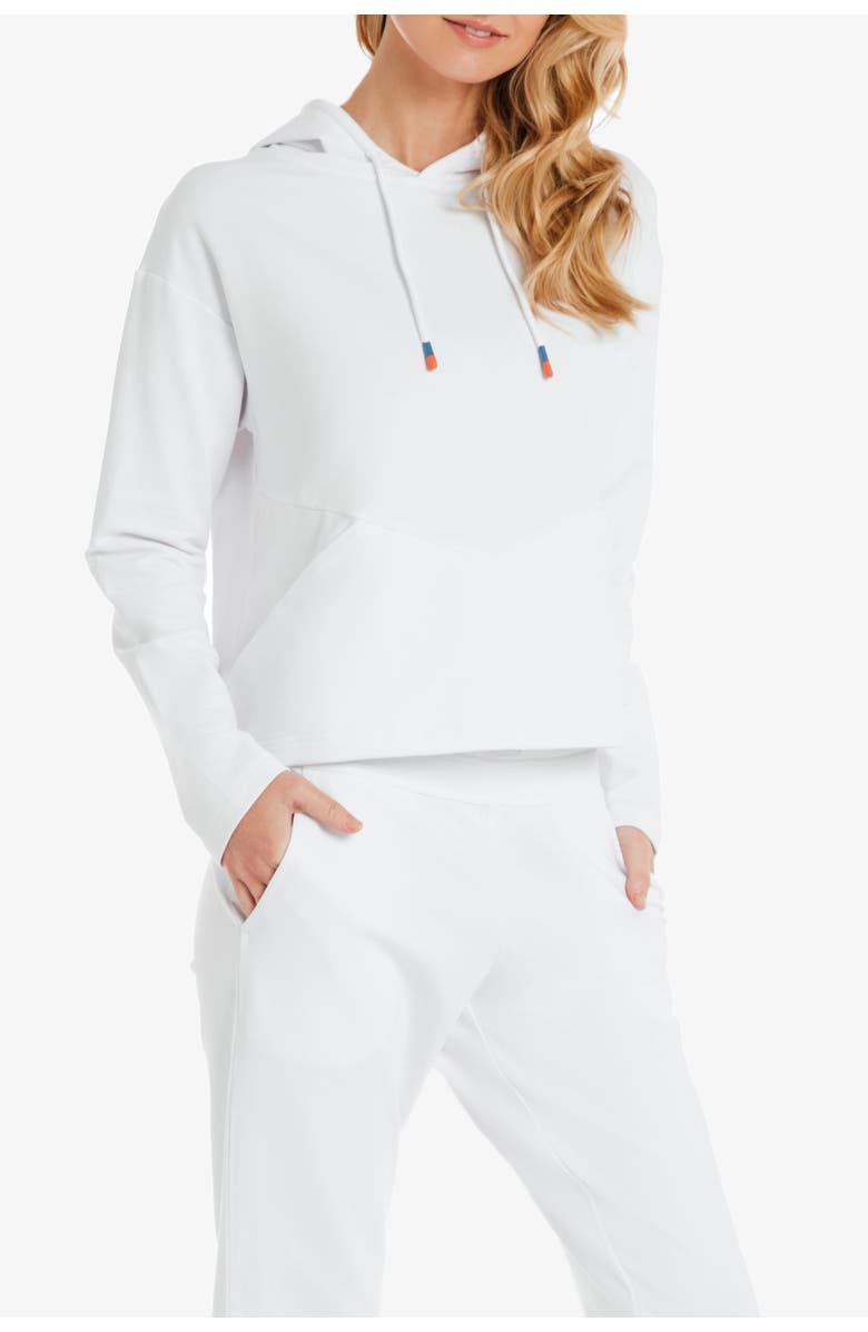 HELEN JON Hoodie, Alternate, color, White