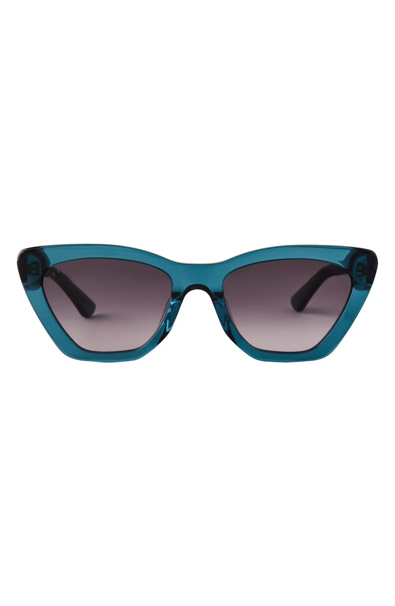 DIFF Camila 55mm Cat Eye Sunglasses, Main, color,