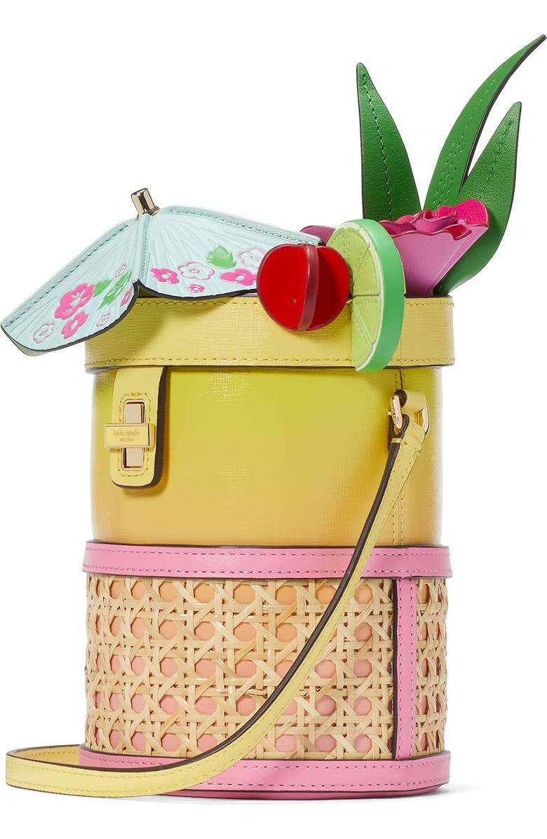 Kate Spade New York 3D drink leather crossbody bag, Alternate, color,