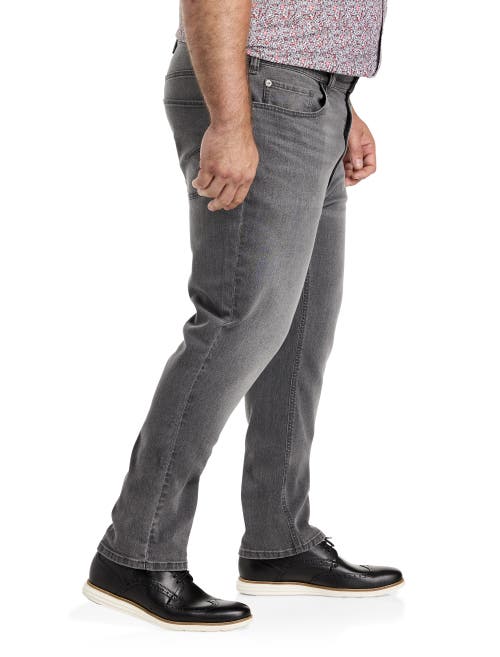 True Nation By Dxl True Nation Grey Tapered-fit Jeans In Its Gonna Be Grey