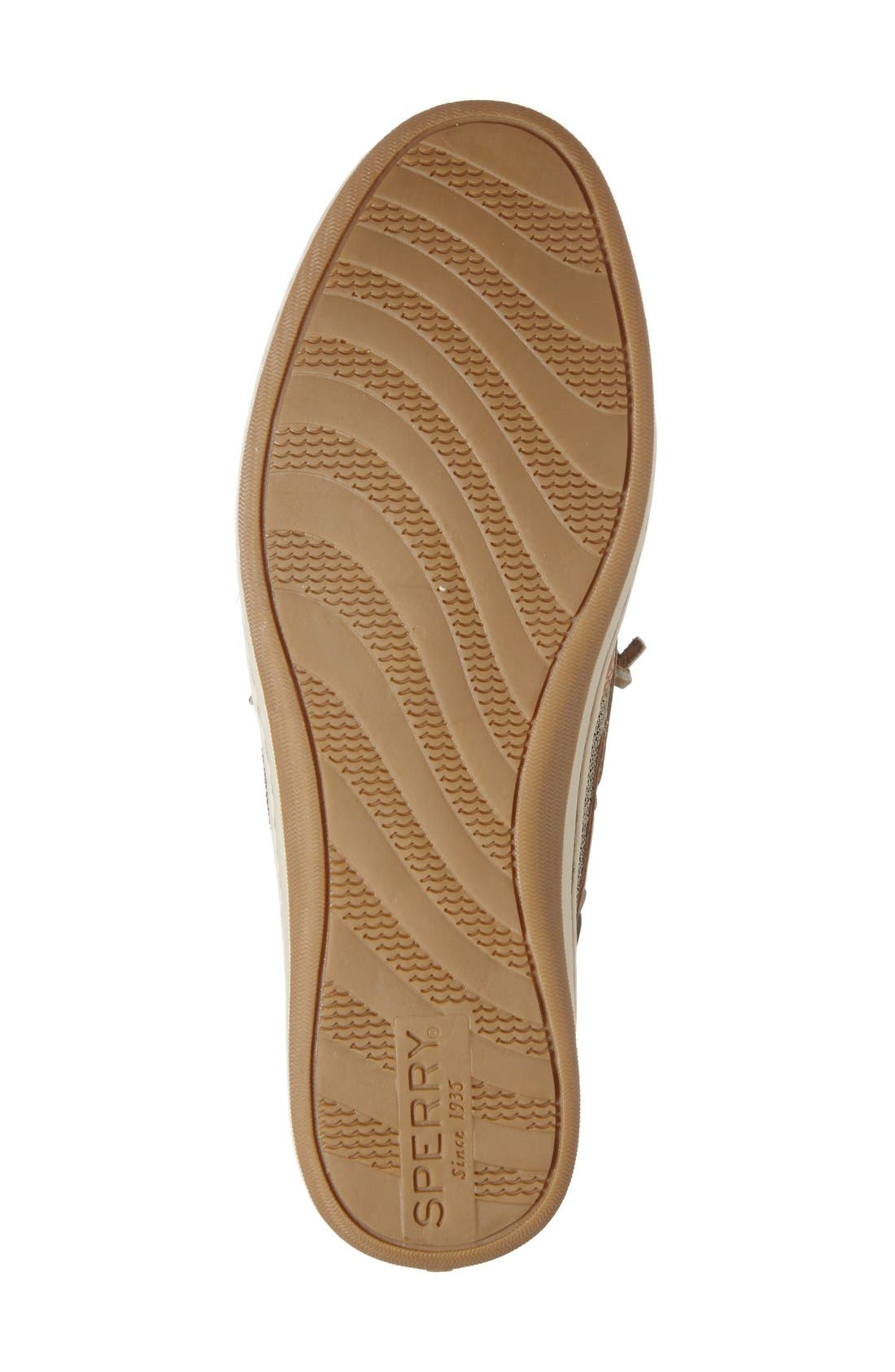'Songfish' Boat Shoe, Alternate, color, LINEN/ OAT