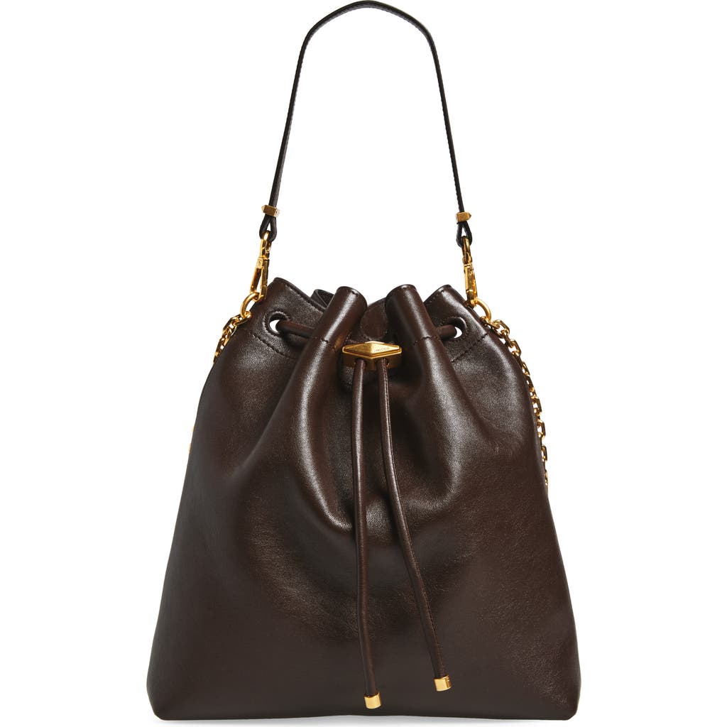Jimmy Choo Cinch Leather Bucket Bag In Multi
