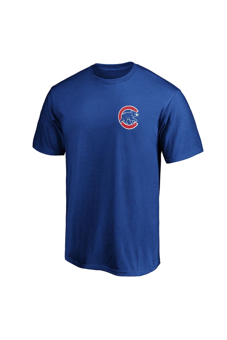 Men's Fanatics Branded Royal Chicago Cubs Number One Dad Team T-Shirt, Alternate, color, Royal