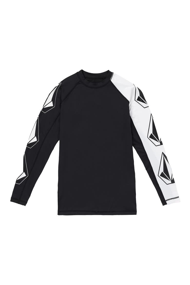Surf Vitals Jack Robinson Long Sleeve Rashguard, Alternate, color, BLACK