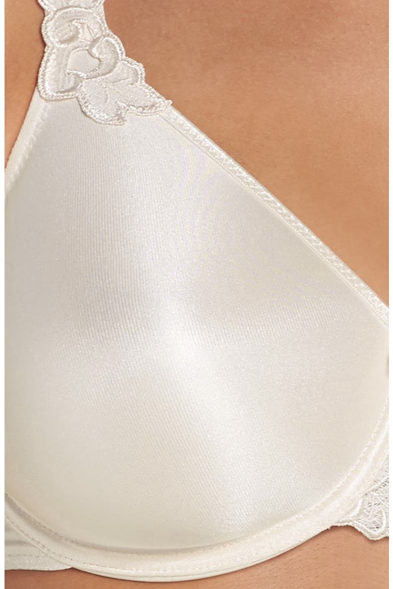 Hedona Underwire Minimizer Contour Bra, Alternate, color, IVORY