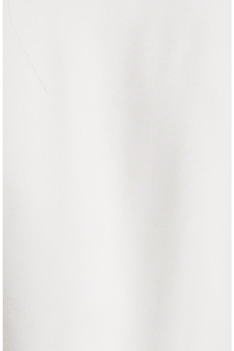 Silk Ruffle Sleeve Blouse, Alternate, color, OFF WHITE