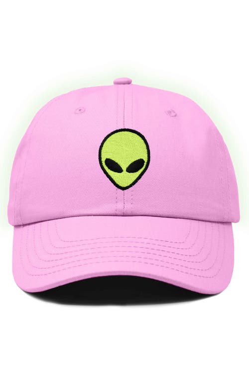Dalix Alien Dad Cap In Light Pink