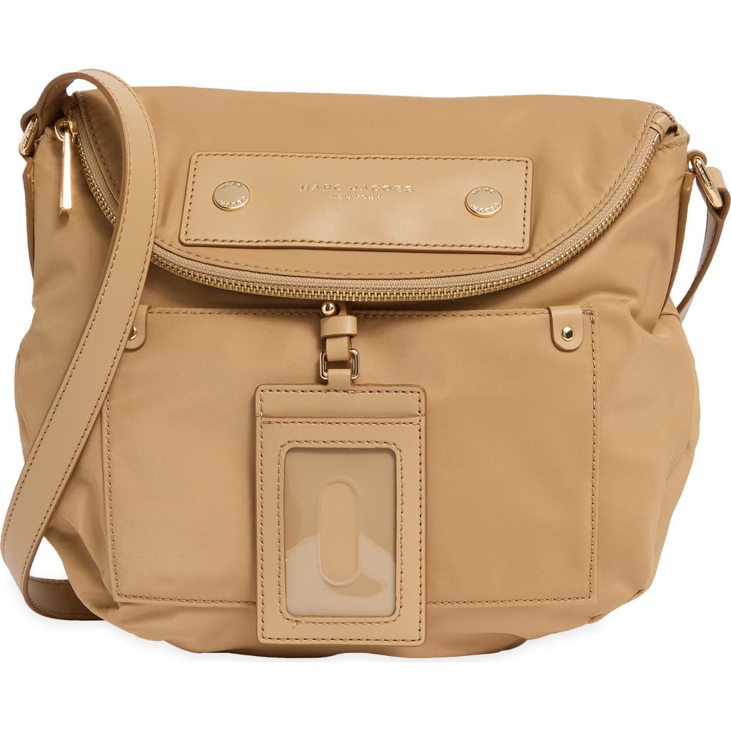 Marc Jacobs Preppy Nylon Messenger Bag In Iced Coffee