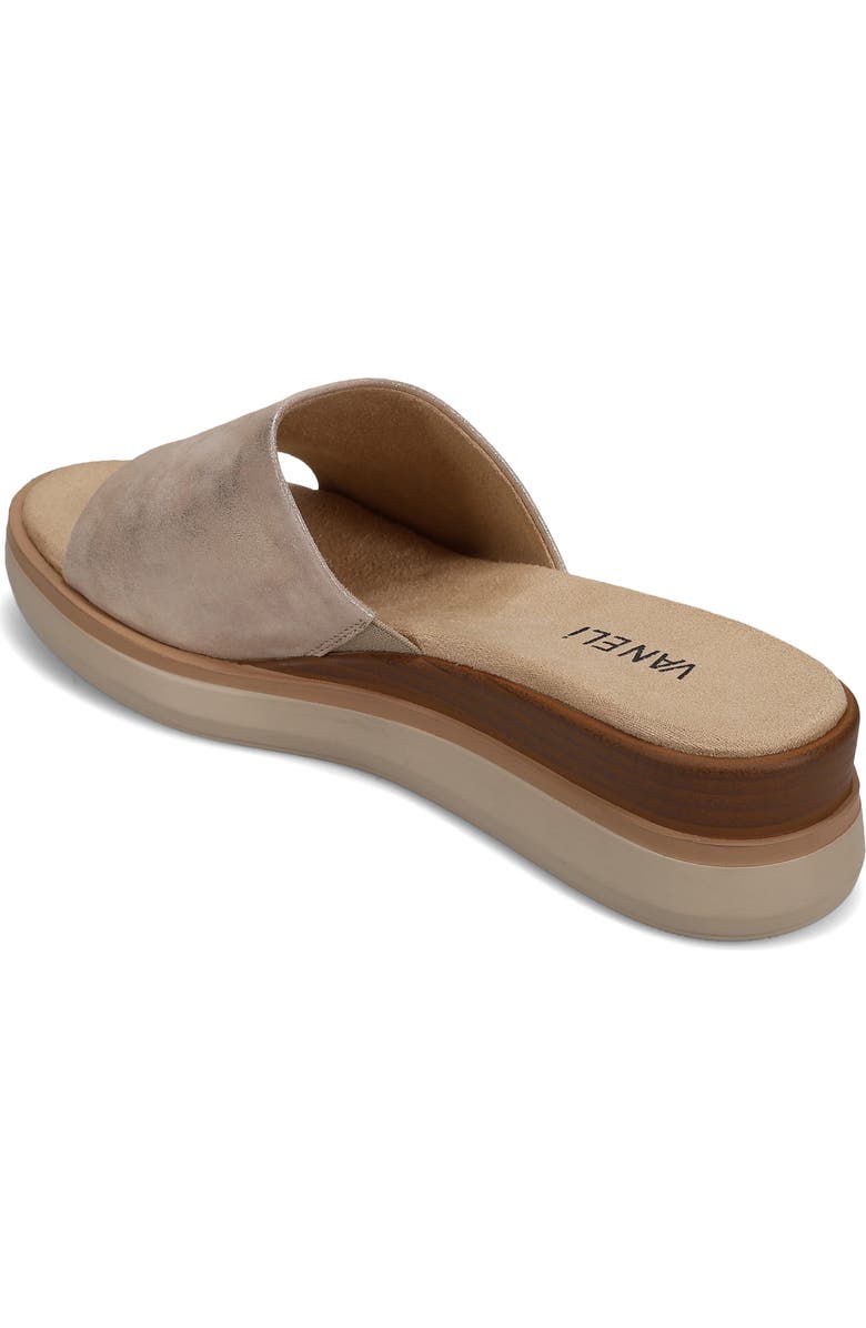 VANELi Honna Platform Wedge Sandal, Alternate, color, Champagne