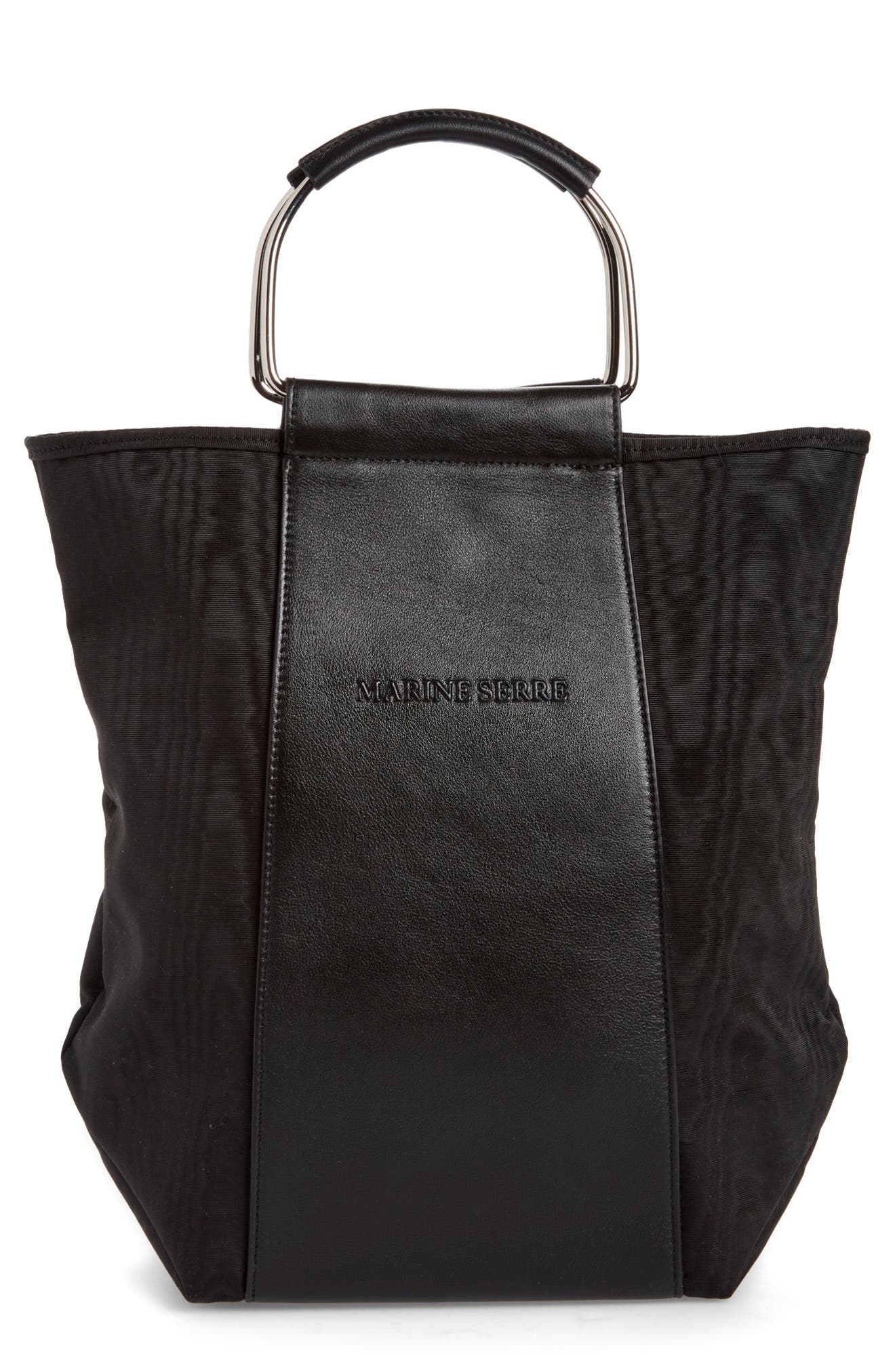 Marine Serre Moiré Shopper Tote, Main, color, 