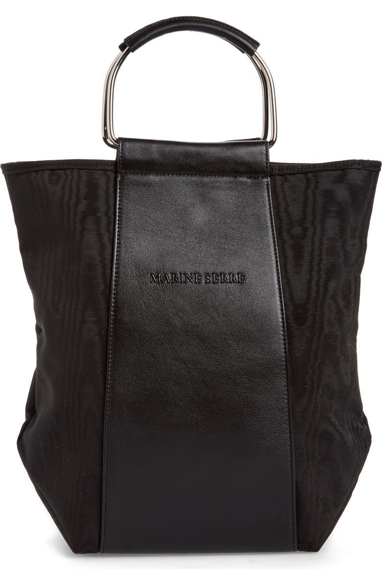 Marine Serre Moiré Shopper Tote, Main, color,