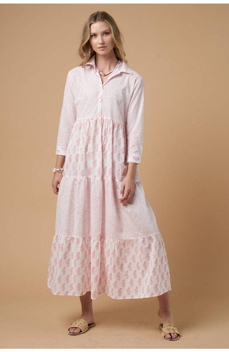 GUADALUPE DESIGN Soniia Dress Pink, Alternate, color, Pink